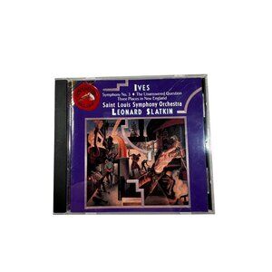 Charles Ives Symphony No 3 The Unanswered Question Leonard Slatkin RCA Victor CD